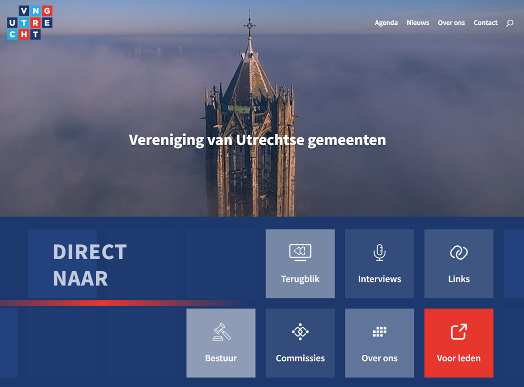 Website VNG Utrecht